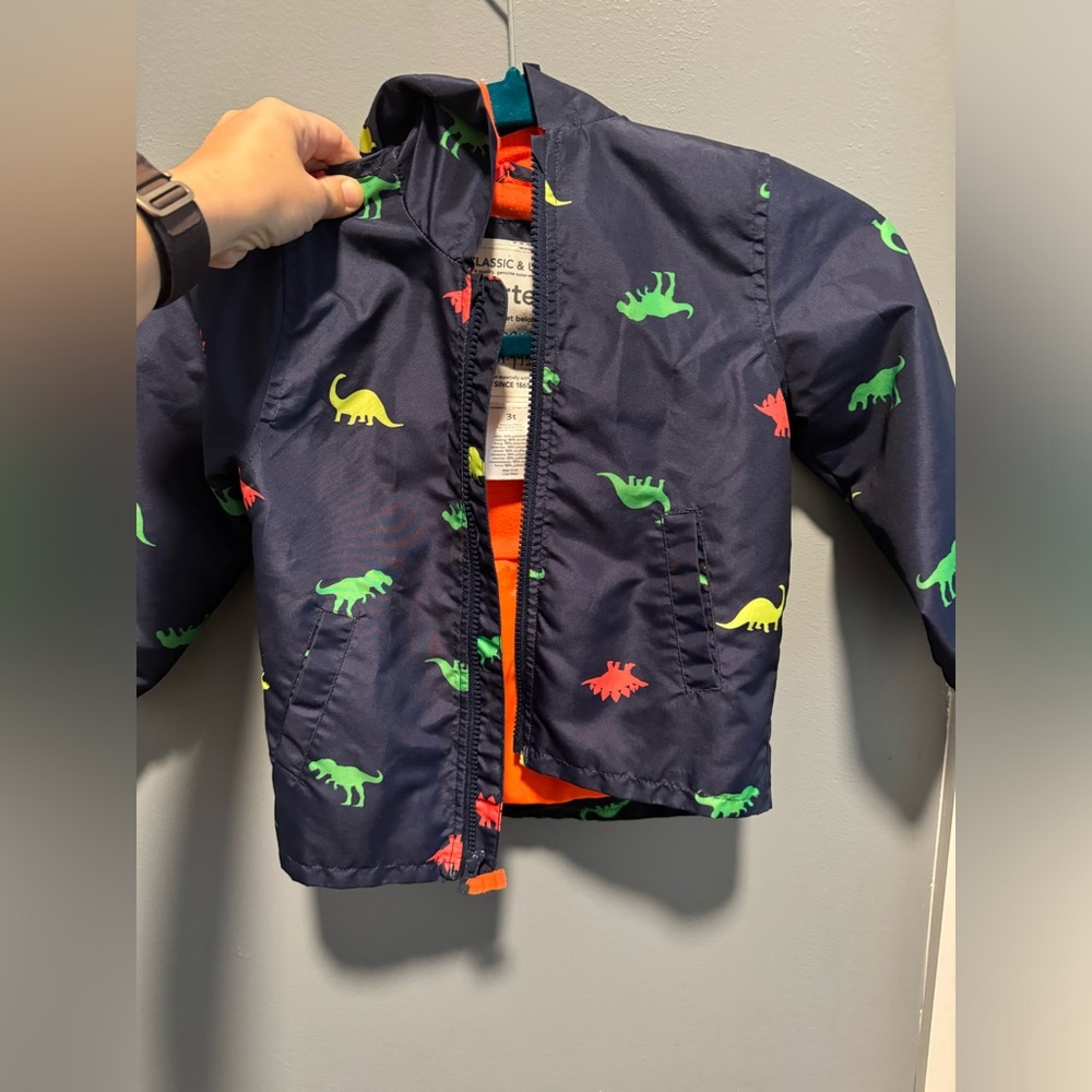 Carters boys rain jacket size 3T